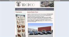 Desktop Screenshot of impresafunebretronco.com