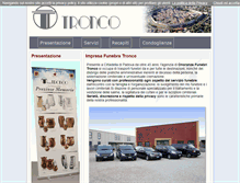 Tablet Screenshot of impresafunebretronco.com